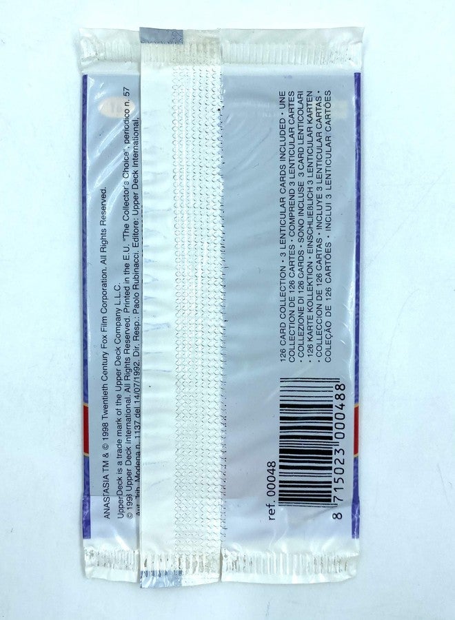 Upper Deck Anastasia Trading Card Pack (5 Cards, Ungraded, Unisex, Anime, Collectible Card, 1999) - Image 2